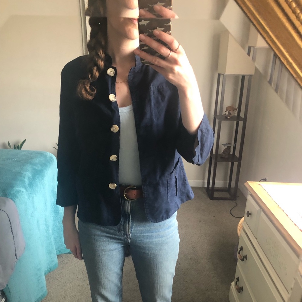 Linen light jacket